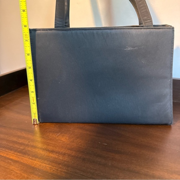 Kate Spade NY 90s Sam Mini Box Purse Vintage Black Handbag Vintage B - Picture 5 of 12